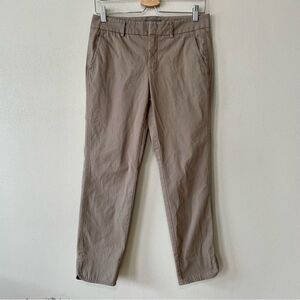 Vince Women’s Khaki Gray Chino Cropped Ankle Pants - Size: 6